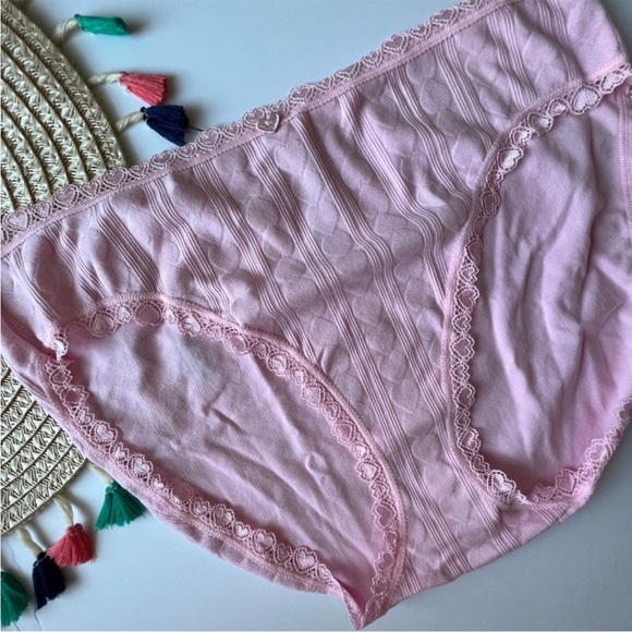 Victoria's Secret Stretch Cotton High-Leg Brief Panty Pretty Blossom XXL NEW - Picture 6 of 6